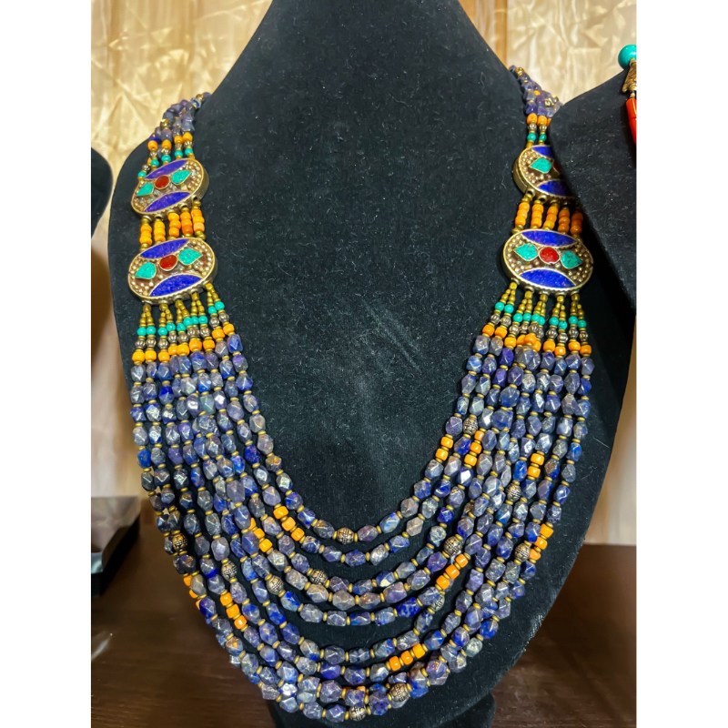 Lapis Lazuli Necklace - Kalung Lapis Lazuli | Kalung Etnik