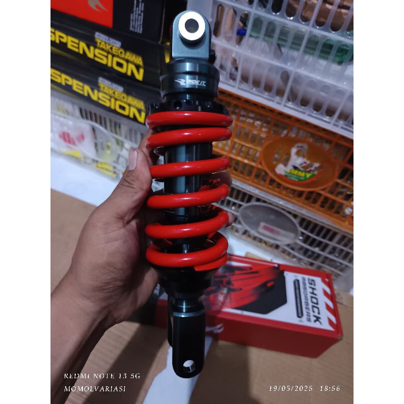 shock belakang vixion old/new 265mm ride it/monoshock ride it