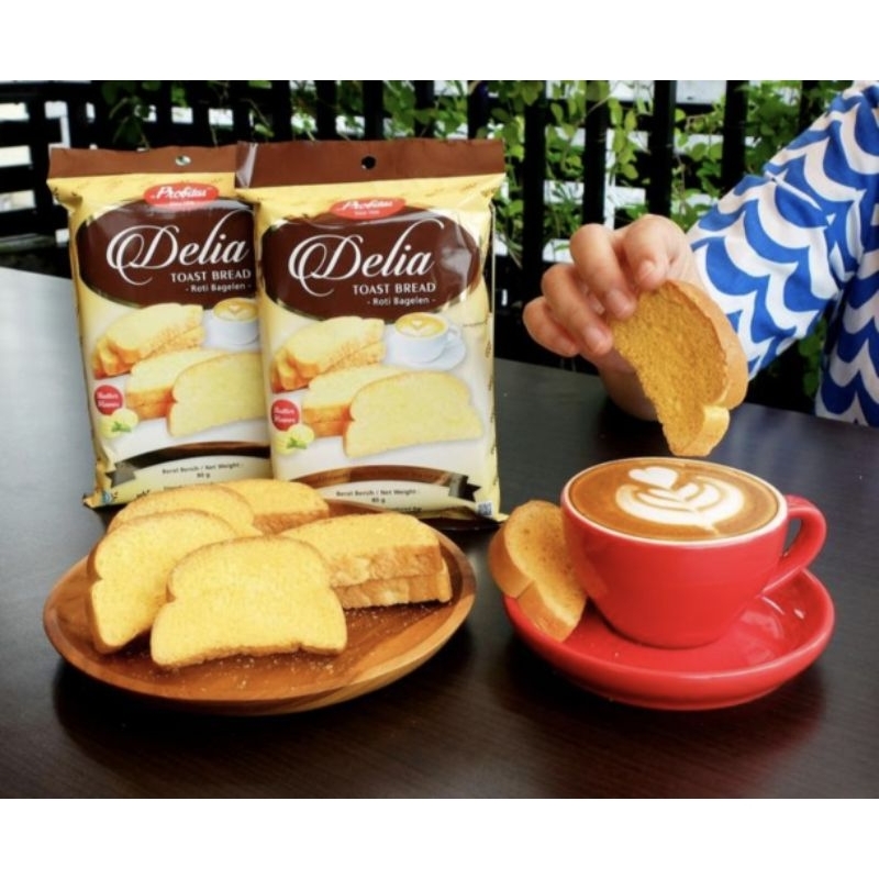 

Roti Bagelen Cemilan Santai Roti Kering Delia Probitas 80gr