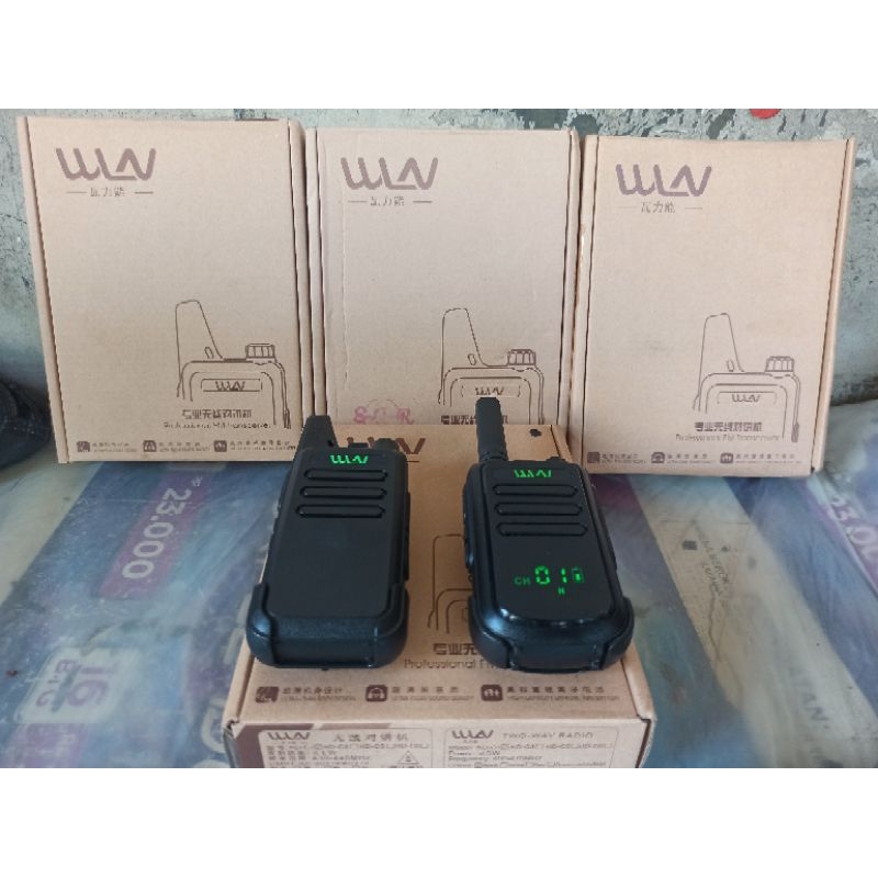 RADIO HT WLN ORIGINAL KDC 1 JARINGAN UHF 4-5 KM