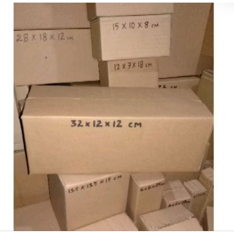 

Kardus Packing Polos Ukuran 32 X 12 X 12 - Bahan Tebal Dan Baru