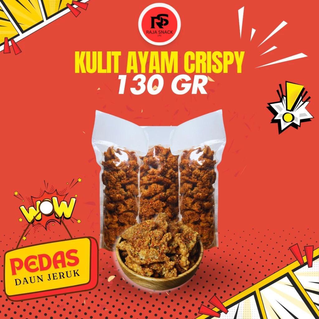 

Raja Snack Kulit Ayam Crispy Pedas Daun Jeruk 130 GR