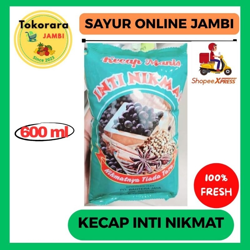 

KECAP MANIS INTI NIKMAT REFILL 600ml-tokorara.jambi