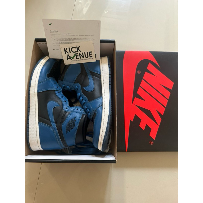 Nike Air Jordan High Blue size 42