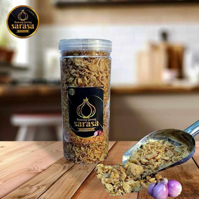 

BAWANG MERAH GORENG PREMIUM MURNI 100% MURNI TANPA TEPUNG TERENAK KRIUK RENYAH 410 g