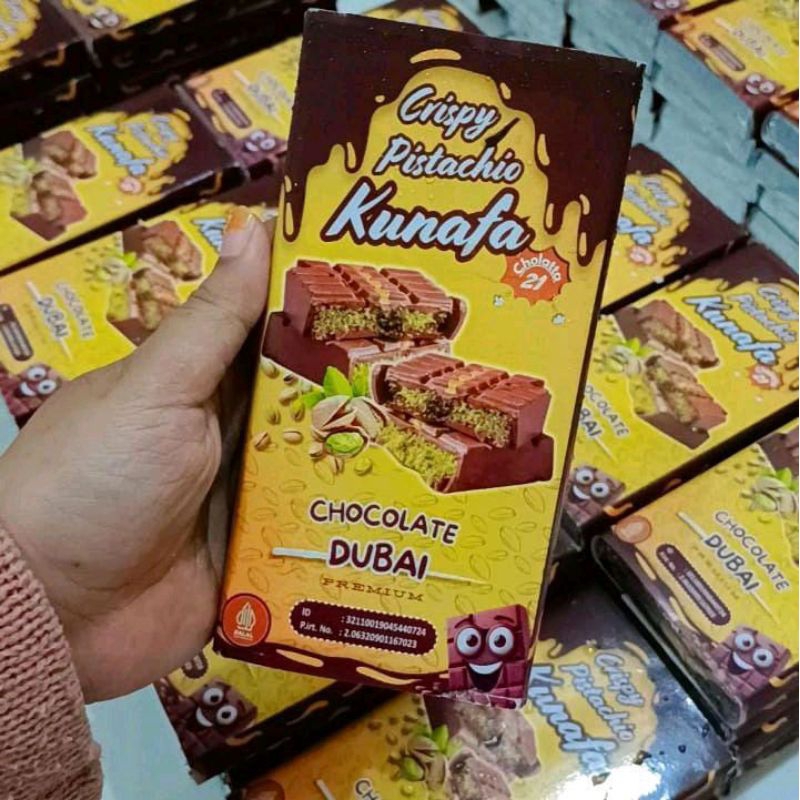 

Coklat Dubai C21 / Crispy Pistachio Kunafa / Chocolate Dubai