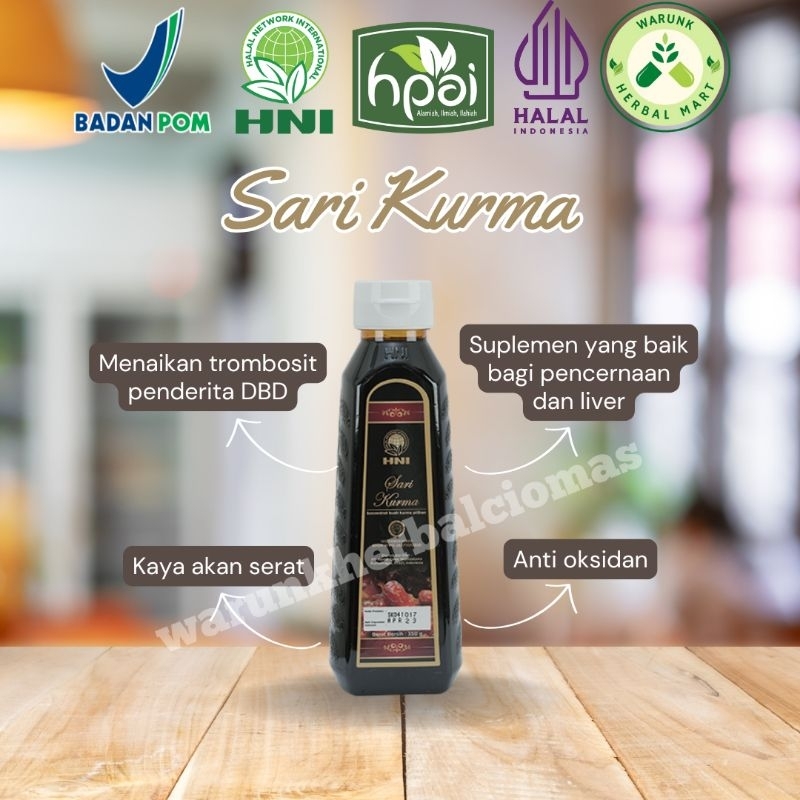 

SARI KURMA HNI HPA | 100% ORIGINAL