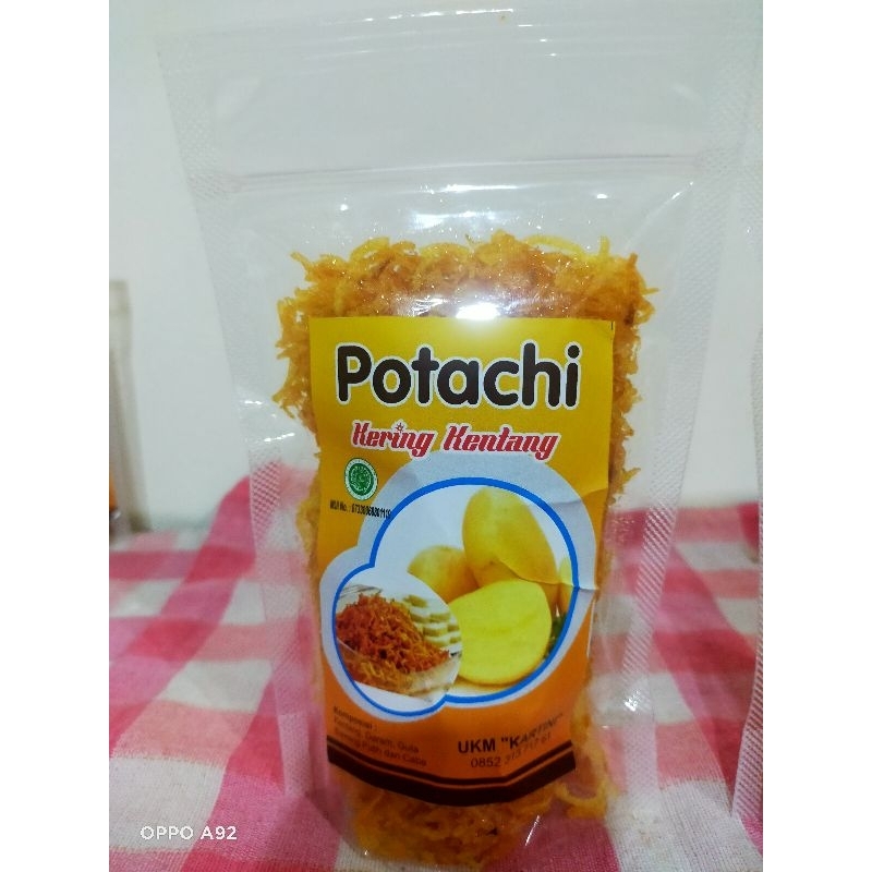 

Cemilan Kentang Kering POTACHI kemasan 100gr