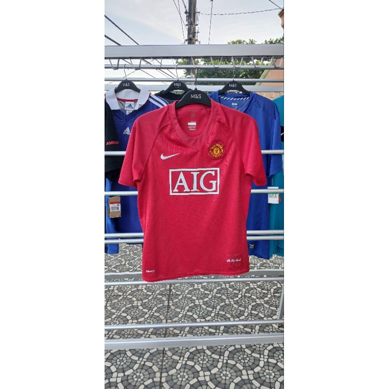 jersey manchester united home 2007 Original