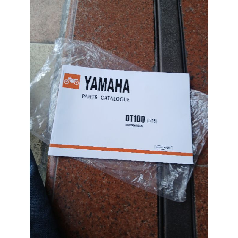 BUKU PART CATALOG YAMAHA DT100