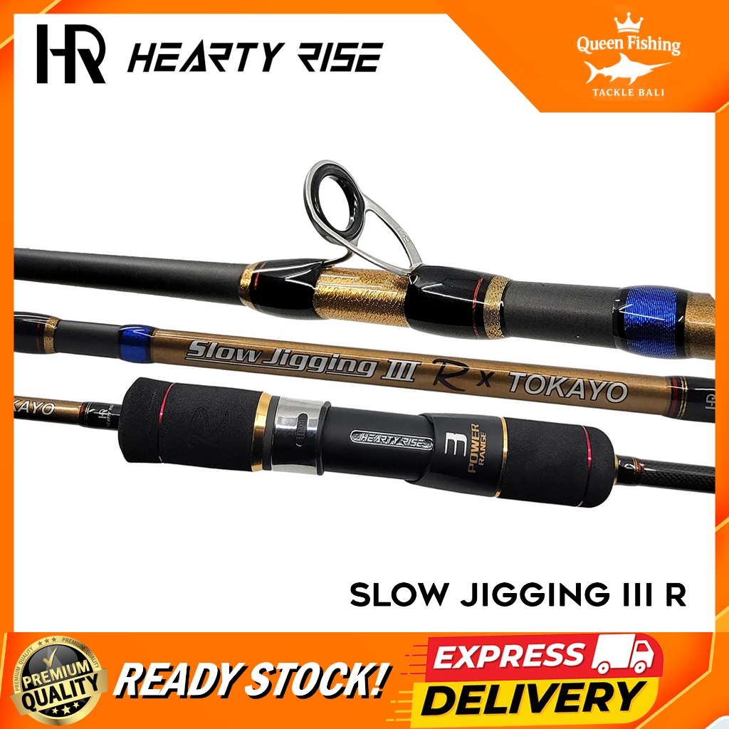 ROD HEARTY RISE SLOW JIGGING III R POWER OVERHEAD/SPINING