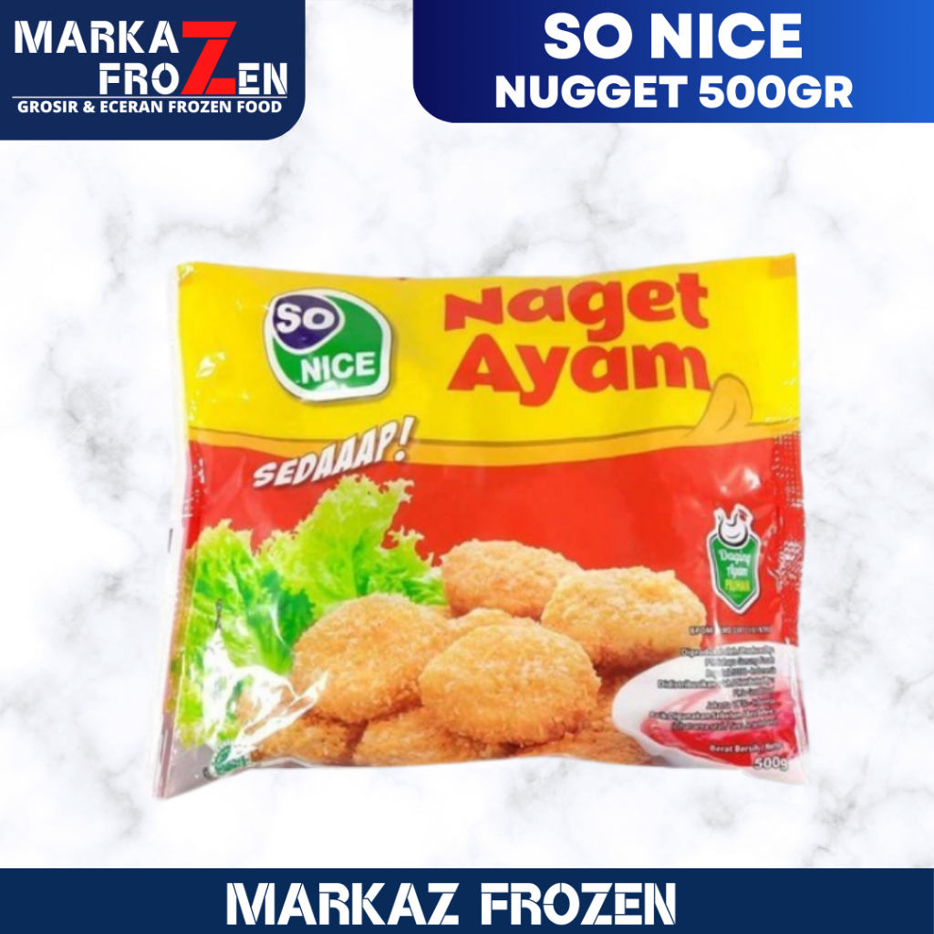 

SO NICE CHICKEN NUGGET 500GR