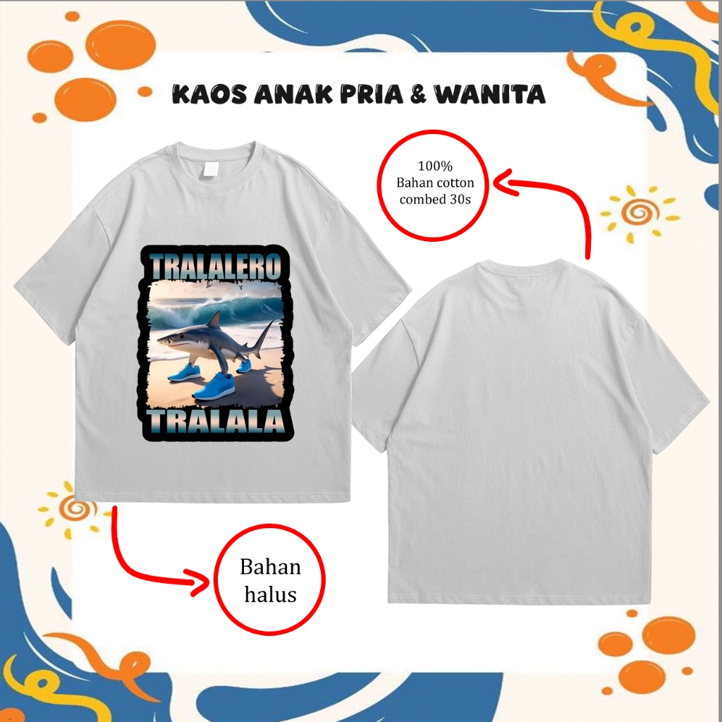(OSNA11) Baju Kaos Distro Anak Anime Laki Laki Umur 5-12 Tahun Series ANOMALI Katun 30s