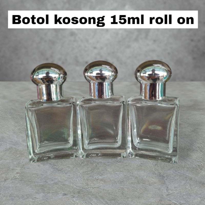 Botol Parfum Kosong 15ml Roll On 1 Pcs Botol Rol Haramain Alharomain Iron Man Botol Oles Haramain 15
