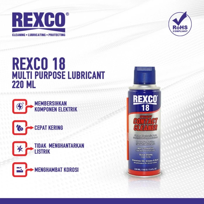 Rexco 18 Concact Cleaner 220ml