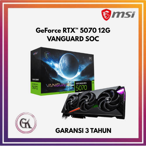 MSI GeForce RTX 5070 12GB Vanguard SOC / RTX5070
