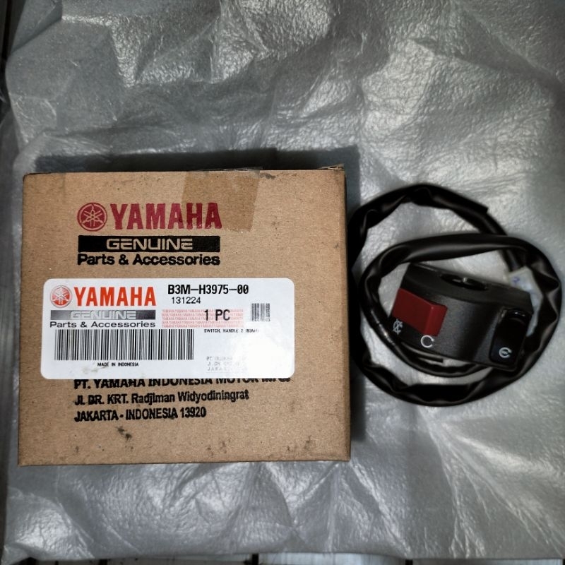 Switch Handle 2 /Holder Kanan Yamaha WR155 YGP Original B3M-H3975-00