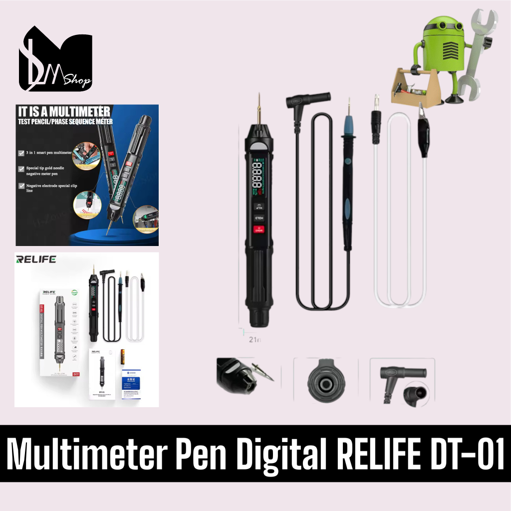 Digital Pen Multitester | Multimeter Pen Digital RELIFE DT-01