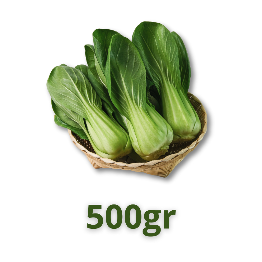 

Sawi Pakcoy Segar 500gr / sawi segar / sayuran hijau / sayur daun hijau / Masakan sayur