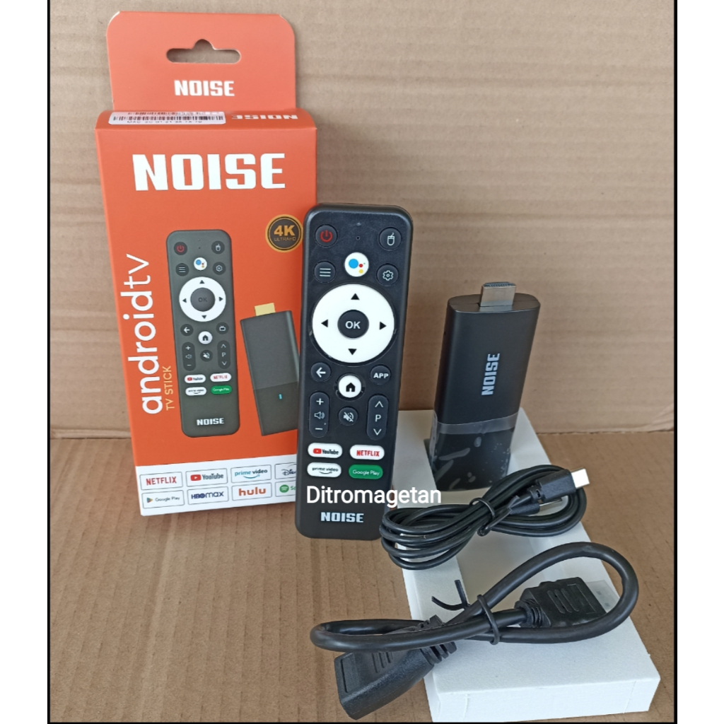 Remot Android Stick Noise Tv Box / TV stick android tv box 4K wifi smart