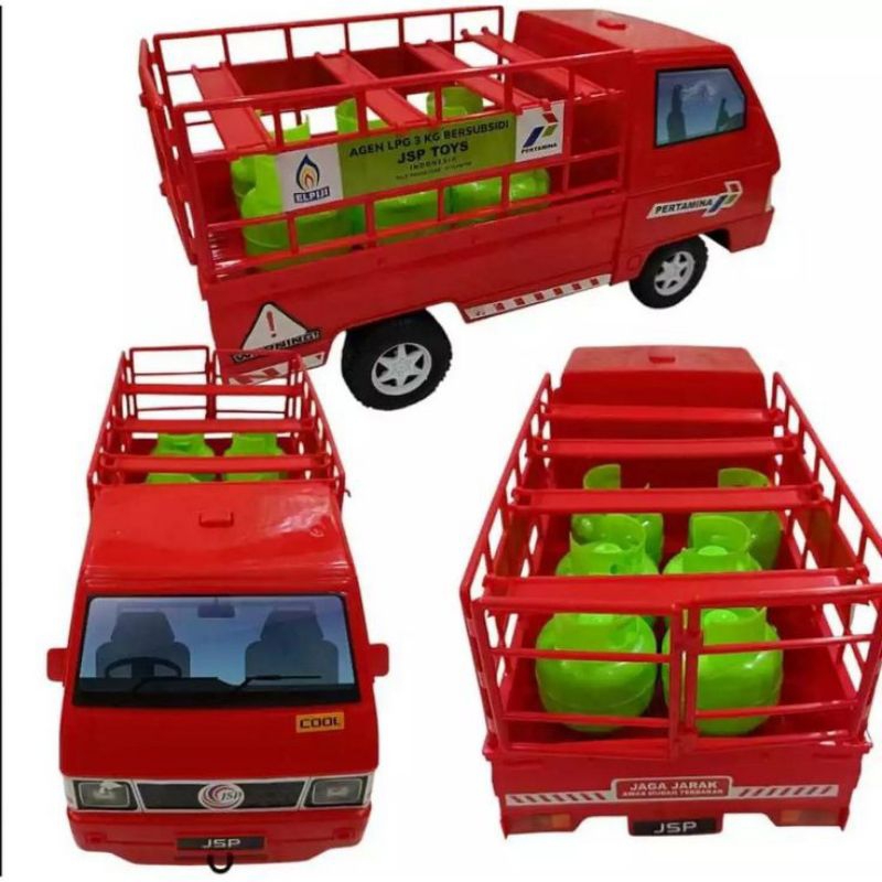 MOBIL MAINAN TRUCK LPG GAS DT 13/ MAINAN LPG ANAK/MAINAN VIRAL/MAINAN MOBIL PICK UP GAS