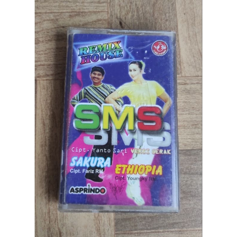 kaset pita REMIX HOUSE "sms"