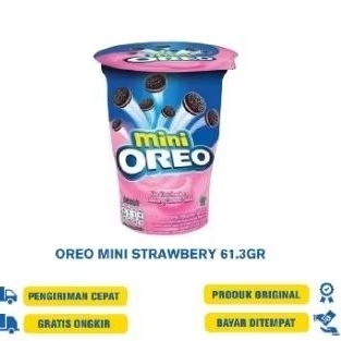 

Oreo mini cup strawberry