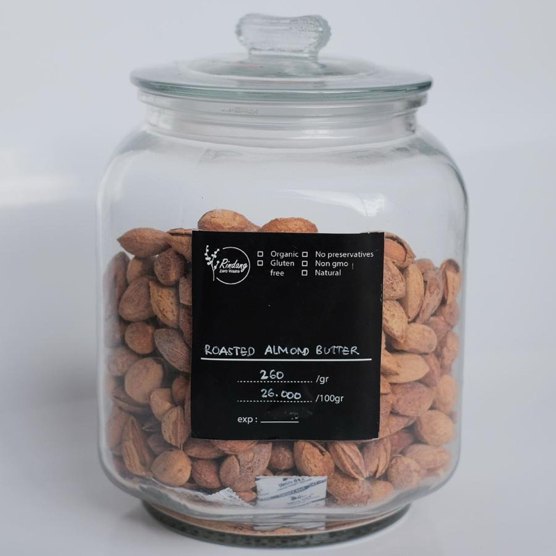 

Rosted almond butter 500 gram
