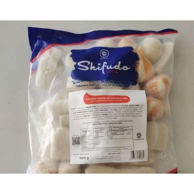 

SHIFUDO STEAMBOAT SEAFOOD SET WITH GOCHUJANG (Pedas) 500 gram Berhadiah handphone bila beruntung