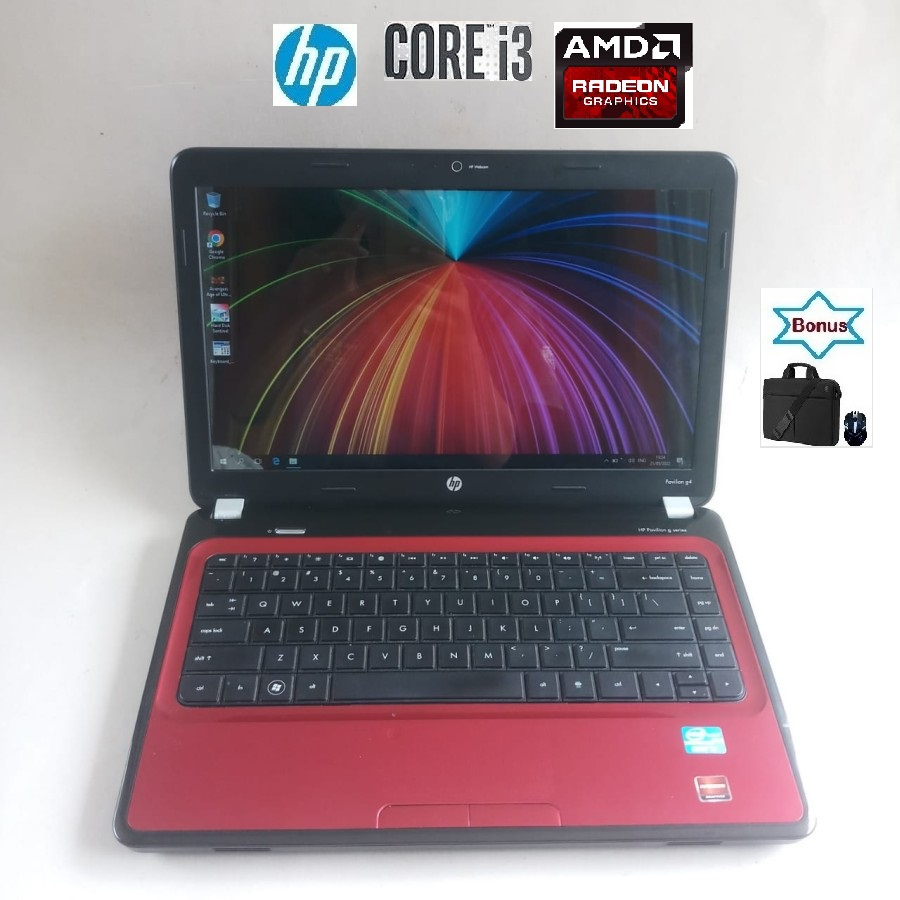 laptop HP Pavilion amd vga ati radeon ram 8gb hardisk 640gb
