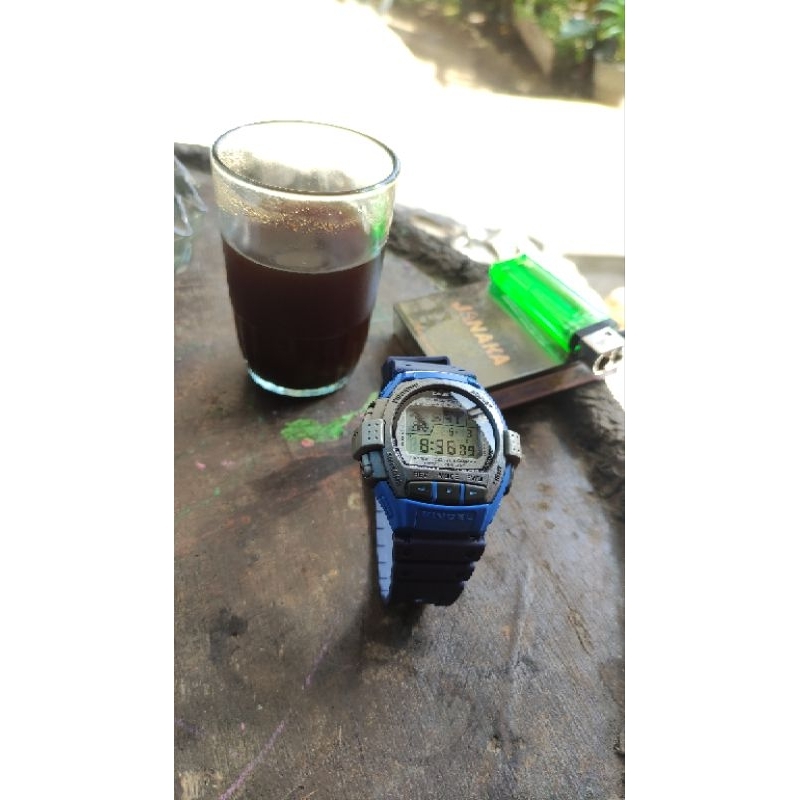 CASIO VCL-100S tahun 1998 blue retro