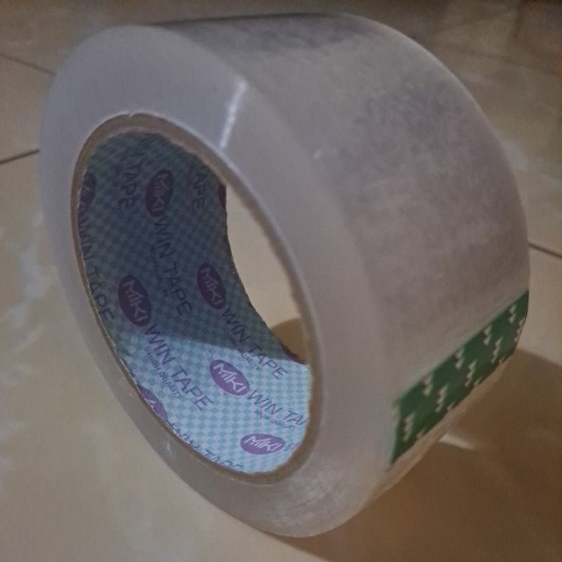 

Lakban bening win tape 45MM 90YARD Isolasi Selotip Seven Star