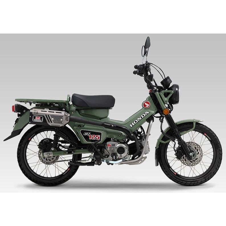 Knalpot Full System Honda CT125 Machine Bent Tactical Cyclone YOSHIMURA Webike