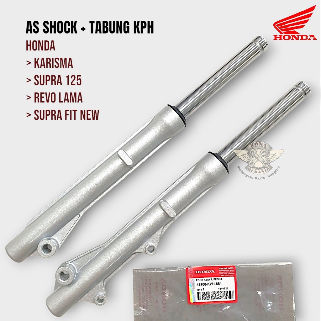 Shock Depan Karisma Supra 125 Supra Fit Revo Kirana Original Honda As Shock Depan Tabung Set Supra K