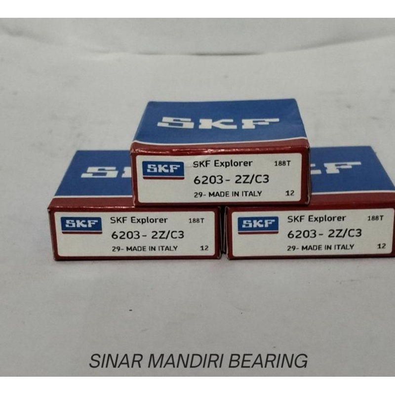 BEARING 6203 2Z C3 / ZZ C3 SKF FRANCE