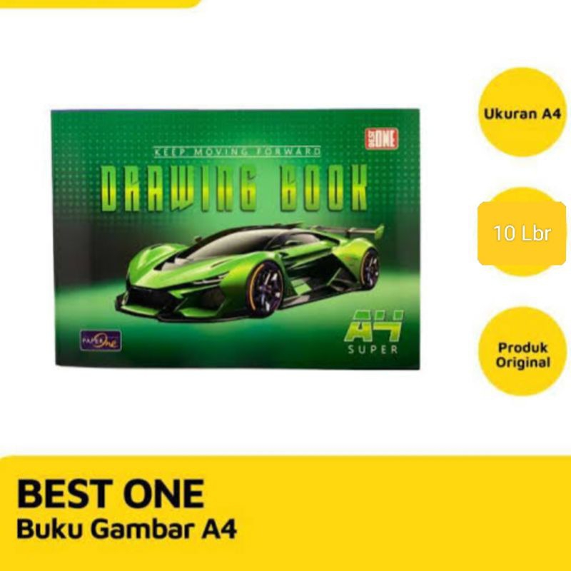 

Buku Gambar A4 Best One Tebal Murah isi 10 Lembar