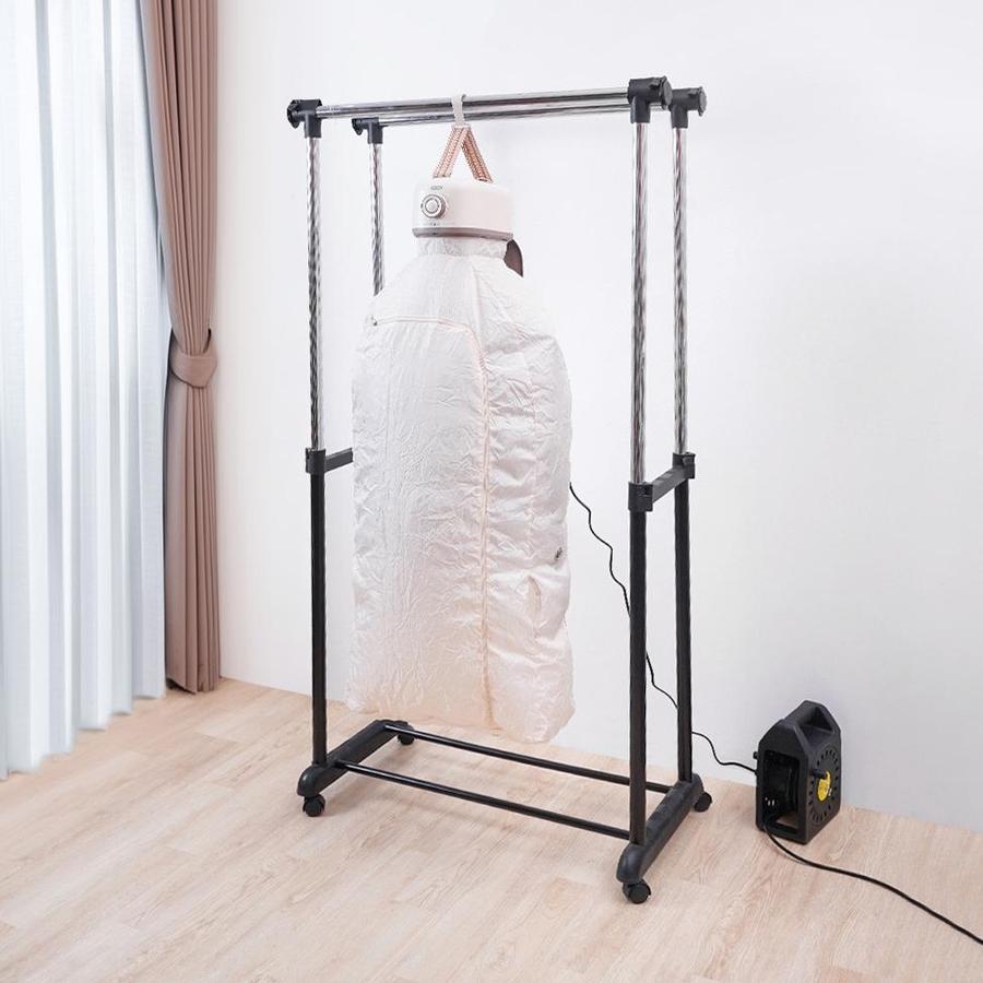 Memoo Mesin Pengering Pakaian Portabel Pemanas Pengering Pakaian Lipat Listrik Pengering Otomatis