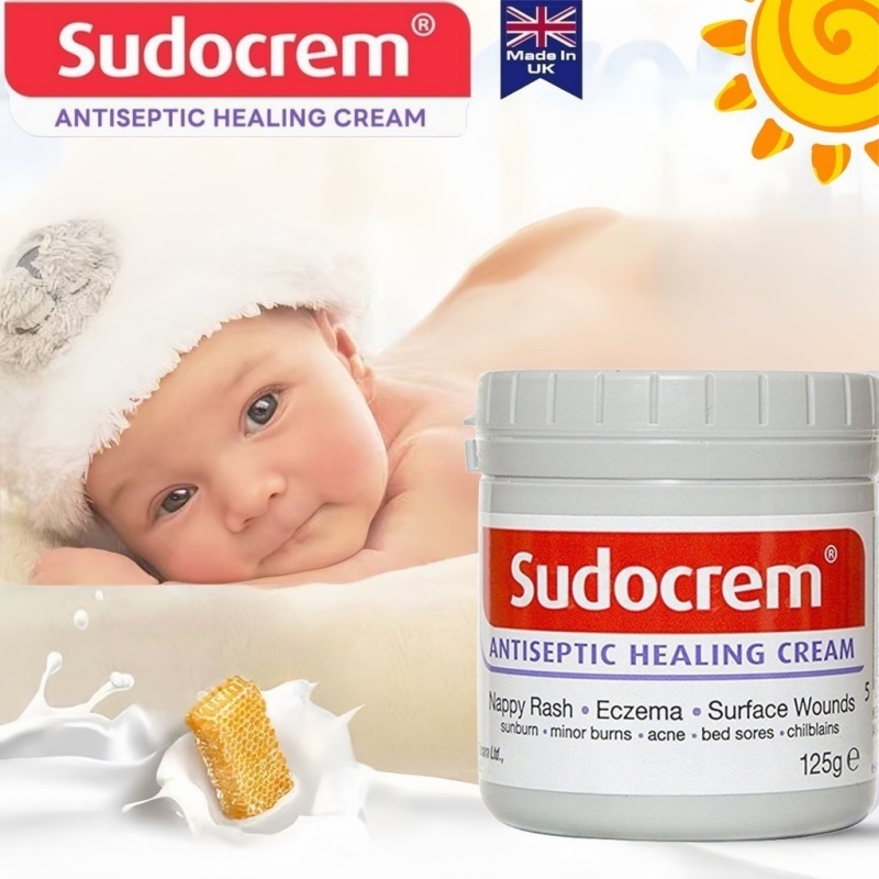 Sudocrem 125g Sudocrem Baby Care Cream - Sudocrem Antiseptic Healing Cream Cream - Bayi Untuk Ruam P
