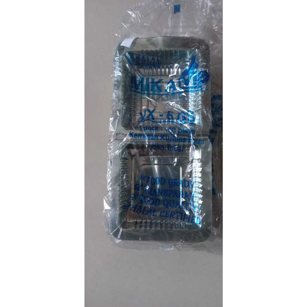 Mika plastik 6GS bening merk VIP