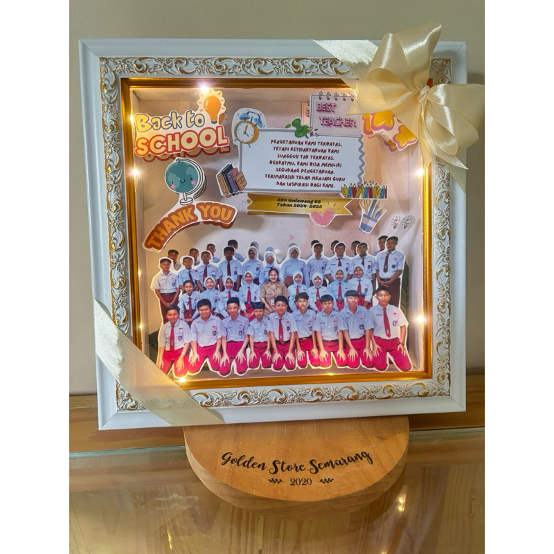 Frame Pop Up 3D bebas custom