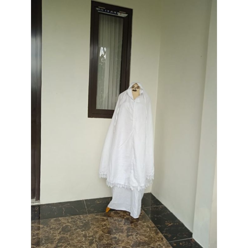 Mukena putih Renda