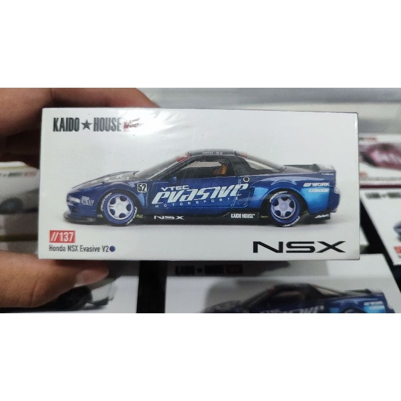 Kaido NSX biru segel