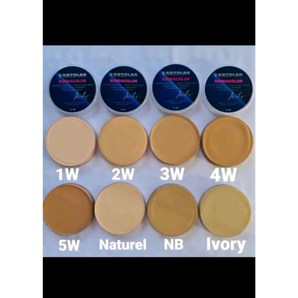 Kryolan Supracolor Foundation Besar 55ml Original BPOM / Cryolan Supra Crayolan Longlasting
