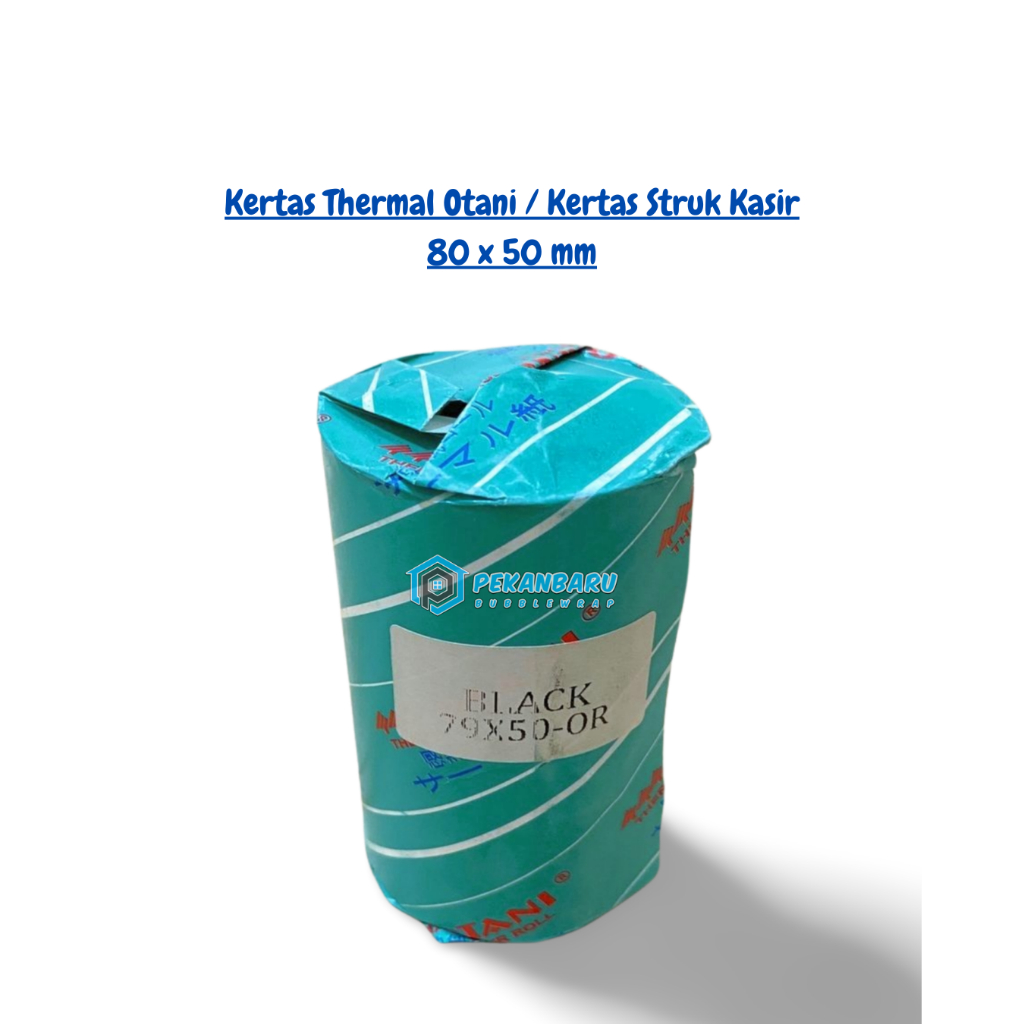 

Kertas Kasir Struk Thermal Otani 80 x 50 - Thermal Paper Roll 80 x 50