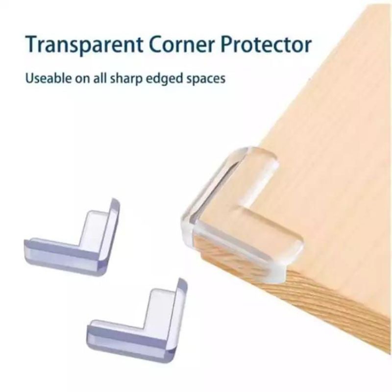 Pelindung Siku Meja Pengaman Sudut / Sudut Meja Model Karet Pelindung Siku Meja