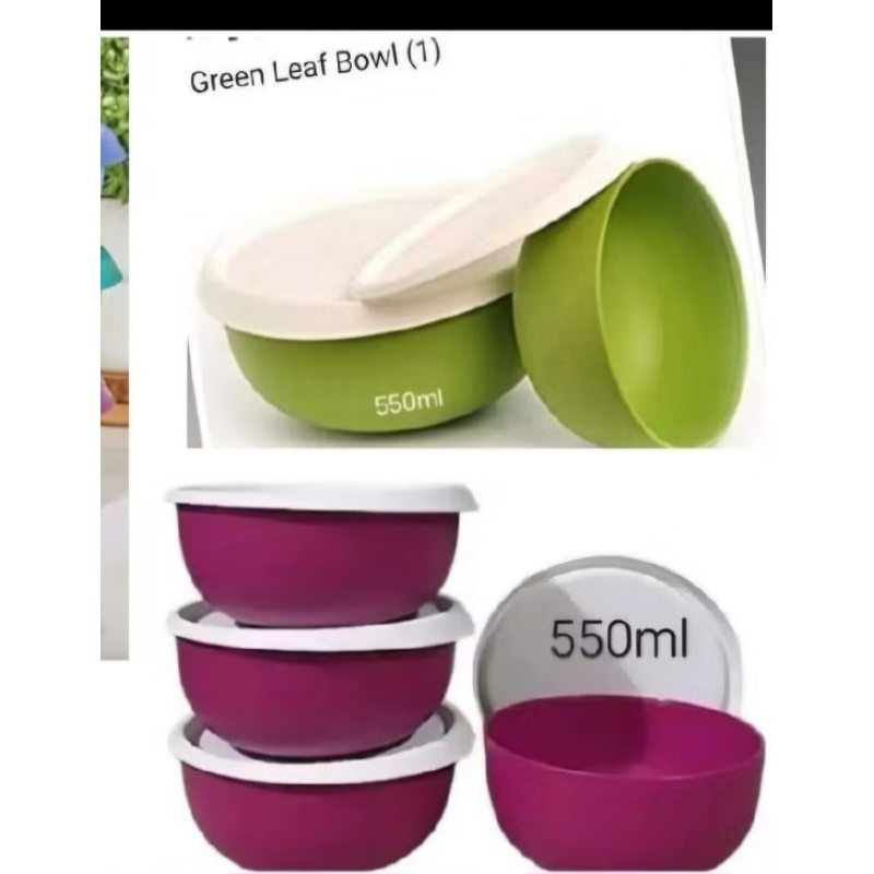 Tupperware Vivid Bowl 1Pc ECER SATUAN toples plastik wadah cemilan mangkuk plastik mangkok tempat sn