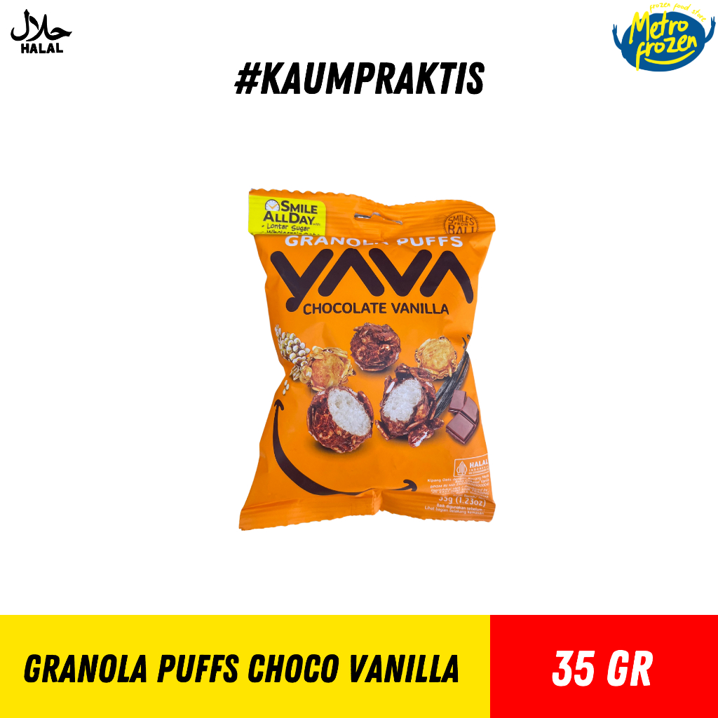 

YAFA Granola Chocolate Banana & Granola Chocolate Vanilla 35gr