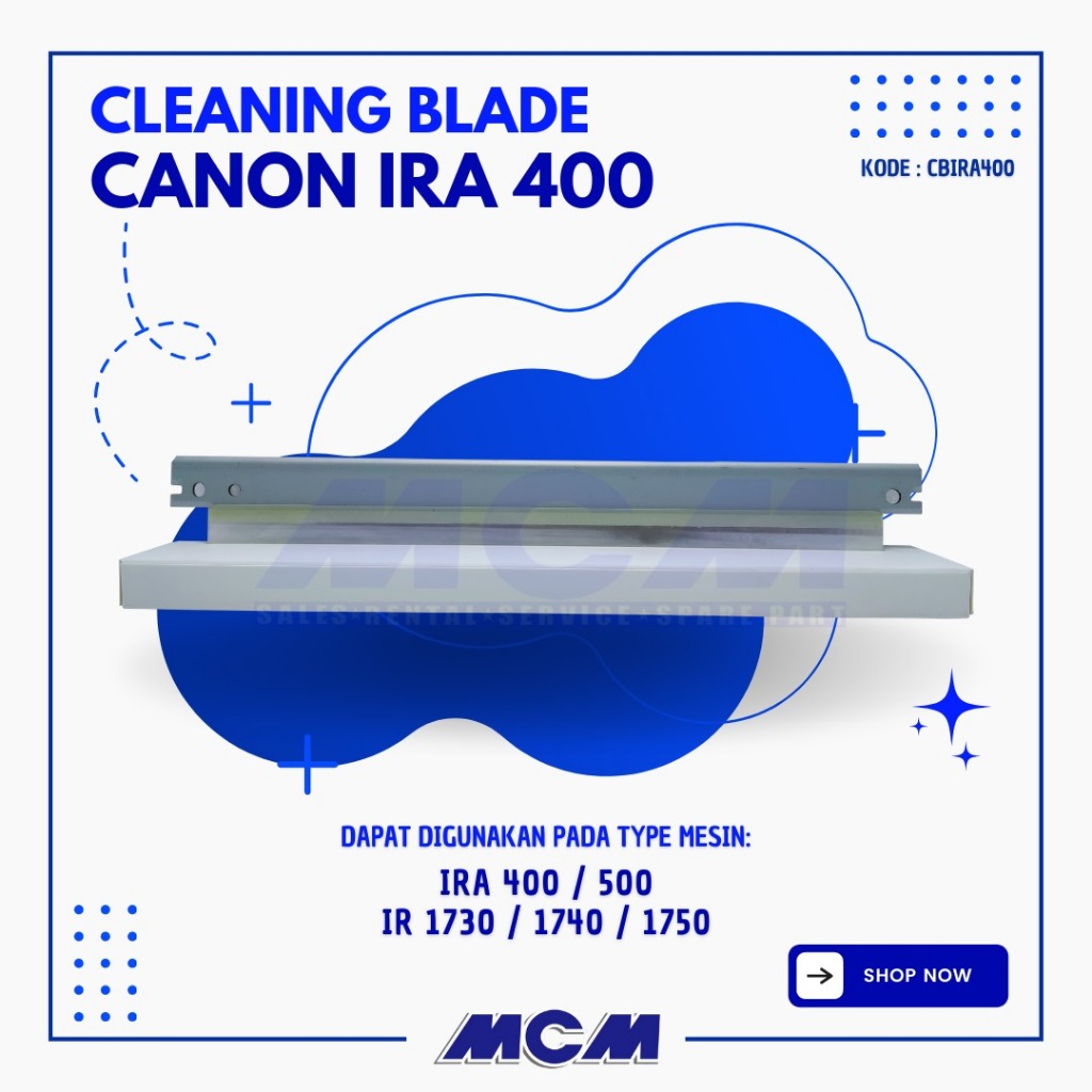 CLEANING BLADE FOTOCOPY CANON IR ADV 400 500 IR 1730 1750 - CBIRA400