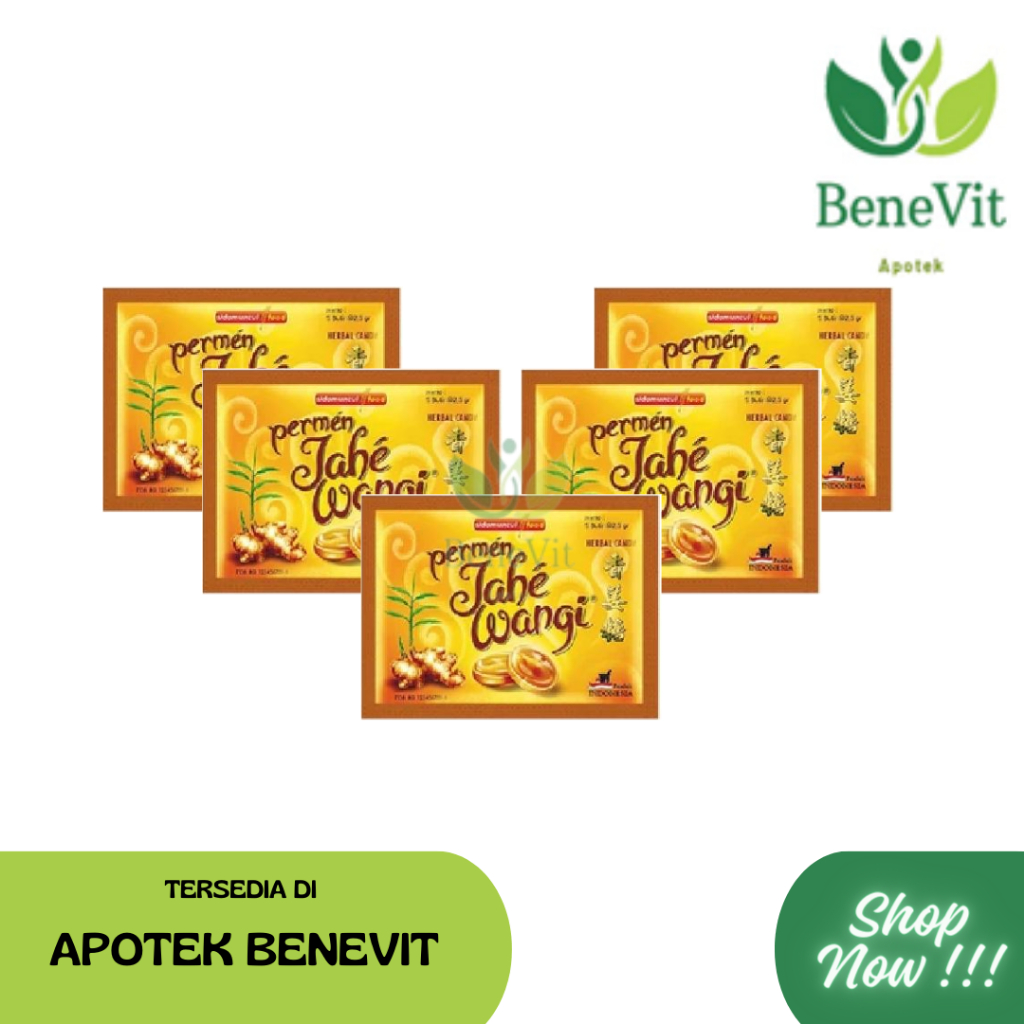 

PERMEN JAHE WANGI SIDOMUNCUL - 1 SACHET isi 5 BUTIR