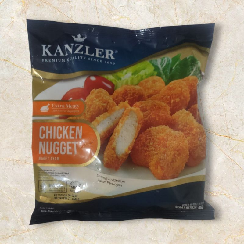 

Kanzler chicken nugget original / naget ayam ori 450gram